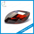 Hot sale low price dark garnet red saone jewelry cubic zirconia